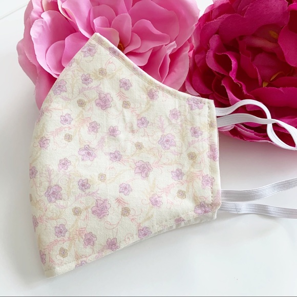 2/$20 Triple Layer Handmade Face Mask - Picture 3 of 5